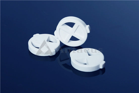 Mechanische AL2O3 van de Aluminiumoxidekeramiek 95% ging de Ceramische Plaat van de Waterklep vooruit